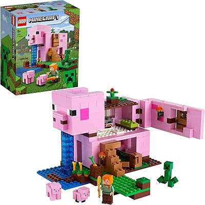 Lego Minecraft 21170 Kit of construction of the Maison du Cochon with Alex and Creecper.. Nigeria's favorite online shopping platform, DIAYTAR offers unbeatable prices and delivery within a week.