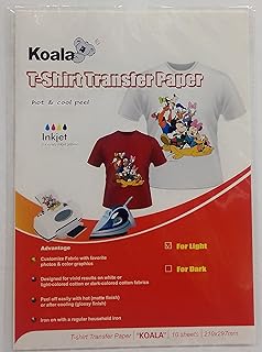 Print paper for t -shirts - A4 - Light inkjet - 10 sheets.. Discover why thousands choose DIAYTAR NIGERIA for affordable products delivered in less than a week.