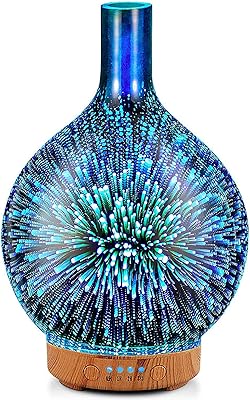 Creative vase humidifier, 100 ml ultrasonic 3D aroma diffuser, fresh mist, 7 changing light lights, automatic stop without water, timer adjustment, ideal deodorizing for the house, the office, the gym, the spa, b.. DIAYTAR Nigeria combines variety, affordability, and speed — making your online shopping experience not only enjoyable but also cost-effective.