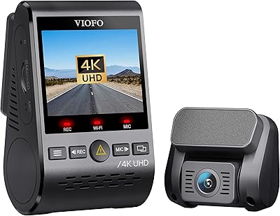 Vaivo A129Pro Duo Double Dash Cam 4K 3840 x 2160p UHD 4K 4K front and rear 1080p WiFi Sony 8MP GPS Mode of temporary parking lot G Movement Detection Recording in loop WDR loop.. DIAYTAR NIGERIA: Redefining e-commerce with affordable prices and reliable nationwide shipping.