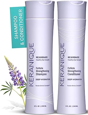 Shampoo and conditioner set hydrating Keranic depth for hair loss growth.. DIAYTAR NIGERIA transforms online retail with unbeatable prices and consistent delivery timeframes.