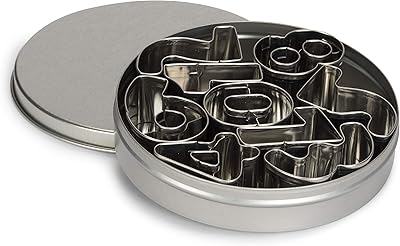 Batesi cookie cutter in a white iron box, 1.5 inches.. DIAYTAR NIGERIA brings affordable products to every doorstep with our reliable 5-8 day shipping.