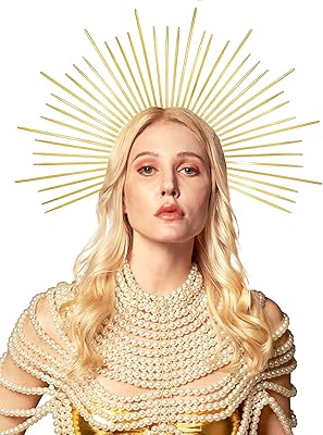 Halo Gold Stud band, Beyoncé tiara for women, Bangeau Met Gala, Bang Virgin Mary.. From daily deals to exclusive products — DIAYTAR Nigeria has you covered.