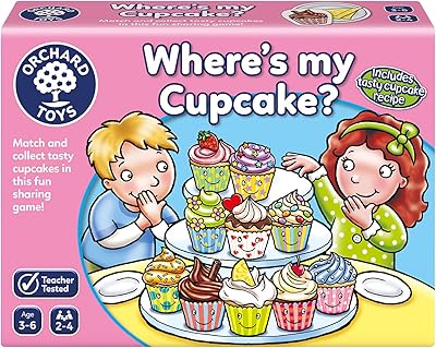 Jeu orchard toys where's my cupcakes, multicolore, plateau, 3 ans.. DIAYTAR NIGERIA: Connecting Nigerians with their needs through affordable prices and 5-8 day shipping.