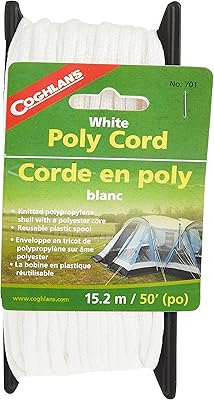 COGHLANS woven nylon cord 701 coghlans, 50 ', white, pi.. Experience the satisfaction of affordable shopping with DIAYTAR NIGERIA's nationwide 5-8 day delivery.