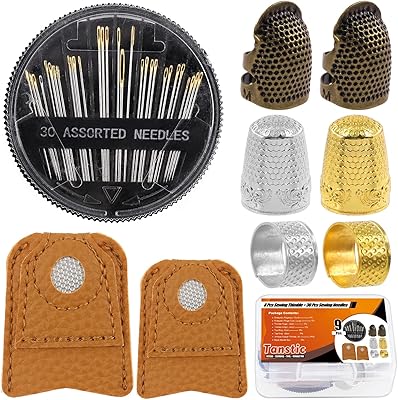 Set of 38 Tantic sewing dice protective protective for finger protection ring.. Unlock a world of affordable products with DIAYTAR NIGERIA's expansive e-commerce platform.