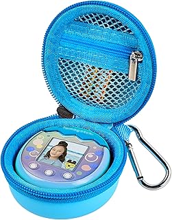 Compatible case with Tamagotchi Pix/Tamagotchi on Virtual Pet, mini portable storage bag for toys with pocket for net accessories (navy blue).. Nigeria's fastest-growing e-commerce site offers unbeatable prices and delivery within 8 days.