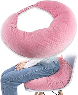 Womeline pregnancy pillows in the shape of sleeping, full pillows for side sleepers, hug pillows for side doring adults, pillows for new mothers (pink).. Shop from anywhere in Nigeria and receive your DIAYTAR purchases at affordable prices within a week.