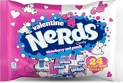 Nerds candies for Valentine's Day | strawberry and punch flavors.. Your everyday shopping destination, DIAYTAR NIGERIA offers unbeatable value with quick delivery times.