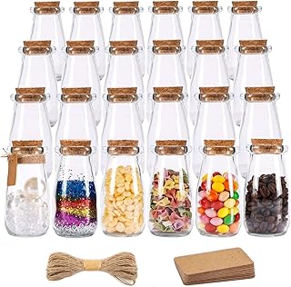 XIFOR 24 Glass Gift Pats of 34 OZ Mini bottles of 100 ml with lids.. Your budget-friendly online marketplace, DIAYTAR NIGERIA delivers a world of products in just 5-8 days.