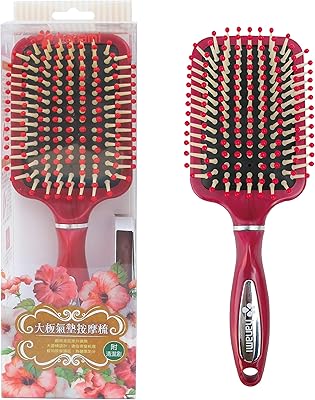 Hanami paddle hair brush, flexible padded hair brush for coarse, long, short, dry, thick and curly with comb and cleansing hair brush.. Discover the perfect balance of selection and value with DIAYTAR NIGERIA's nationwide delivery service.