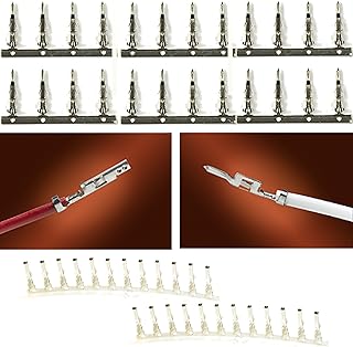 (25 pairs) Molex male and female pins, small size JR.TM for ATX/PCI/EPS PC power connectors.. Your daily needs delivered to your door — DIAYTAR Nigeria style.