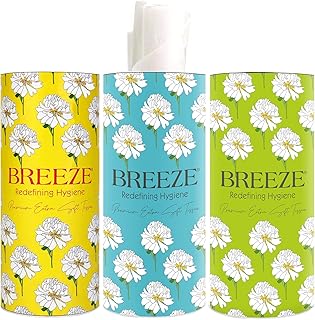 Breeze round handkerchiefs - 2 thicknesses, 120 sheets, 60 prints per box (lot of 3), multicolored, rectangular box.. DIAYTAR NIGERIA makes online shopping accessible to all with budget-friendly prices and reliable delivery.