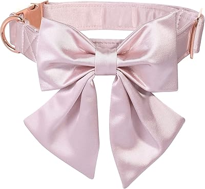 Adjustable necklace with bow tie for dogs and puppies with metal clip necklace, collar with bow tie for small dogs and cats, neck tower 25-40 cm.. Shop with confidence at DIAYTAR NIGERIA, enjoying competitive prices and delivery within 8 days.