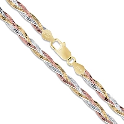 Sterling zigzag 5 mm Sterling Sterling Silver Collar, Italian chain 925, Metal, Unknown.. Thousands of choices. Zero hassle. All thanks to DIAYTAR Nigeria.