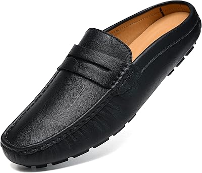 Bullion Wug Leather Pantoufles Handmade for Men, Breaty Leather Blowing Shoes, relaxed Moccasins.. DIAYTAR NIGERIA connects desire with fulfillment through our affordable e-commerce platform.