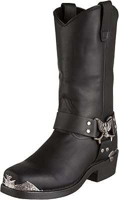Dingo Chopper Dingo Boots for Men, Square Bout, mid -black - Black.. Your digital marketplace solution, DIAYTAR NIGERIA delivers quality and value within the week.