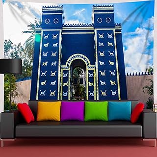 Texture Babylonian Architecture Ishtar City Background Backpack Theme Large Size Flaneur Sweet Wall Burning Wall Mural Carpet for Dorting Dormoir 80x60 inch Gtzzsi35.. DIAYTAR NIGERIA revolutionizes online shopping with competitive prices and reliable 5-8 day delivery.