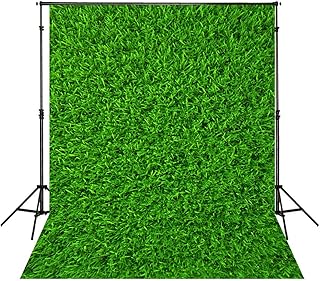 Natural green grass background 5x7 feet, Realistic printemptable lawn photography background for prenatal celebration, birthday party, photo session, backdrop in cotton fabric MBLU25.. Every order, every item — DIAYTAR Nigeria delivers fast and reliably.
