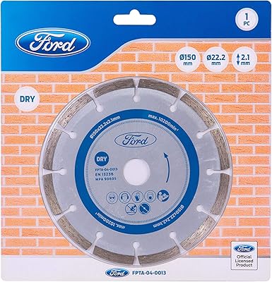 Ford Tools diamond disc-Dry cut, 150 mm x 2.1 mm, FPTA-04-0013.. Get everything you need without leaving your home. DIAYTAR Nigeria offers a seamless shopping experience and delivers your orders quickly and reliably.