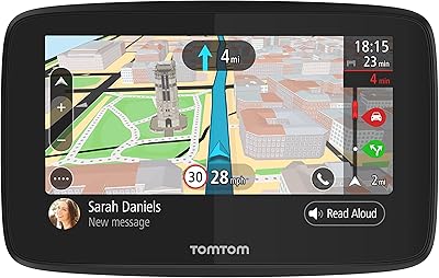 TomTom Car Sat Nav Go 520, 5 inches with hands -free calls, Siri, Google Now, updates via WiFi, life traffic via smartphone and world cards, smartphone messages, capacitive screen, black, gray.. Shop with confidence at DIAYTAR NIGERIA, offering thousands of products with budget-friendly shipping.