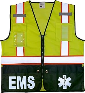 Survivor EMS safety vest, R -Class 2 type, reflective logo at the front and rear... DIAYTAR NIGERIA delivers happiness in 5-8 days with our affordable and diverse product range.