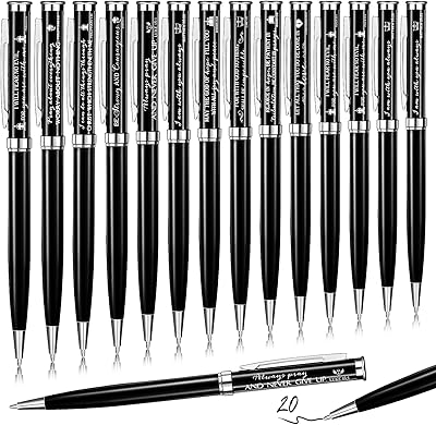 20 pieces biblical verses Pot in Motivational Christian Ball Ball engraved Inspiring Quotes Religious encouragement Potted pen for women men's office, black ink.. DIAYTAR NIGERIA: Your partner in affordable online retail with reliable delivery across the nation.