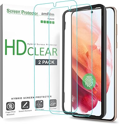 Screen protector (2 2) for Samsung Galaxy S21 (62 inch).. DIAYTAR NIGERIA brings the marketplace to your home with budget-friendly prices and nationwide delivery.