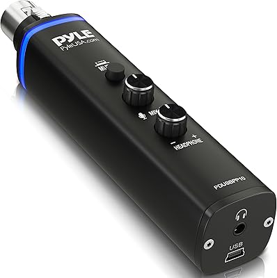Pyle XLR microphone signal adapter to USB Universal computer for recording.. Experience the future of online shopping with DIAYTAR NIGERIA's extensive product range and competitive pricing.