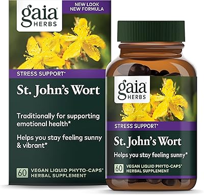 Millepertuis Gaia Herb vegetarian capsules, 60 units - stress support to promote a positive and sunny mood.. Online shopping made simple and affordable — DIAYTAR Nigeria.