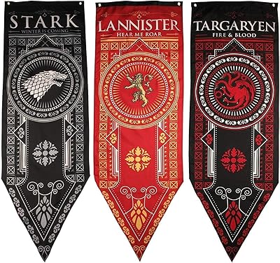 Maison Game of Thrones 3 -room, Stark, Targaryen house, Lannister.. DIAYTAR NIGERIA: Transforming online retail with affordable prices and consistent 5-8 day nationwide delivery.