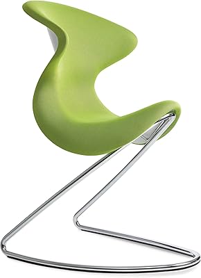 Iris Oyo ergonomic chair for the house and the office with a modern design of swing and rocks - green.. DIAYTAR NIGERIA connects you with thousands of products at competitive prices, delivered within a week.