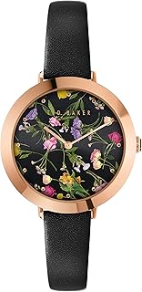 Women's watch with black leather bracelet (model: BKPAMS3029i), black, black, bracelet.. DIAYTAR NIGERIA promises affordability and variety with every purchase, delivered in 5-8 days.