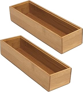 Bamboo drawer organizer in international bamboo 8181S 3 "x.. Discover more ways to save — every day on DIAYTAR Nigeria.