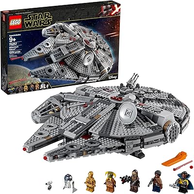 Lego Star Wars: The ascent of the Millennium 75257 Falcon from Skywalker.. Say goodbye to long wait times — DIAYTAR Nigeria ships in just 5–8 days!