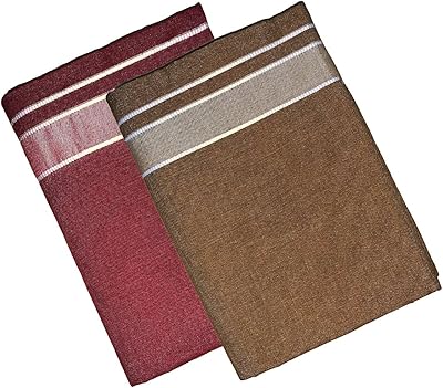 Kerala style for men simple (1.28 x 1.95 m) color laid dhoti with batch of 2, cherry brown.. DIAYTAR NIGERIA transforms dreams into deliveries with our affordable prices and 5-8 day shipping.