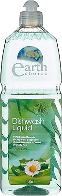 Earth choice dishwashing liquid with refreshing aloe vera extract - 1 liter.. Experience budget-friendly shopping at DIAYTAR NIGERIA, Nigeria's premier online marketplace with quick delivery.