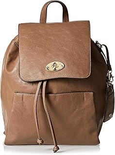 Trendy backpack for women - brown, brown.. Find quality and variety without breaking the bank — only on DIAYTAR Nigeria.