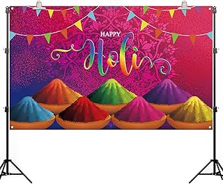 Nepnuse Happy Holi Photo Booth Hindu Indian backdrop Indian Outdoor Home Photography Wall Decoration.. Your home for smart shopping — DIAYTAR Nigeria delivers fast and cheap.