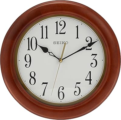 Classic round wall clock in 12 -inch seiko seiko.. Embrace a new era of online shopping with DIAYTAR NIGERIA's extensive range and budget-friendly prices.