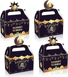 Goodrun 12 pieces black paper gift boxes for Ramadan and Eid.. Unlock endless possibilities with DIAYTAR NIGERIA's affordable marketplace and reliable delivery service.