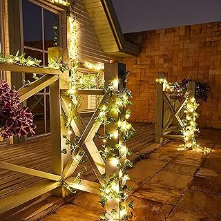 Wesfor Sunfall 10m 100m Led Artificial ivy leaf design, waterproof IP65 for bedroom decoration, festival, wedding, party, interior.. DIAYTAR NIGERIA: Making online shopping accessible with affordable prices and nationwide delivery service.