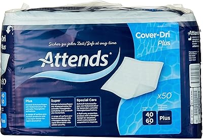Disposable bed/chair cushions ATENDS COVER DRY PLUS, 40 x 60 cm, package of 50.. Need it fast? Need it cheap? Choose DIAYTAR Nigeria.