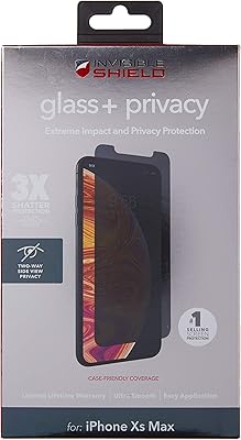 Confidentiality glass screen protector for Apple iPhone de Zag.. You shop, we deliver — quick and easy with DIAYTAR Nigeria.