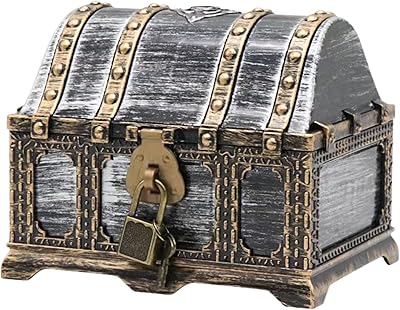 Large storage box for the collection of favorite treasures of teachers with a jewelry box in precious and crystal stone and children's toys and girls.. You shop, we deliver — quick and easy with DIAYTAR Nigeria.