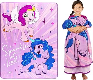 Baby coverage micro Raschel in super sweet plush Franco, 62 "x 90", My Little Pony.. Shopping made simple with DIAYTAR NIGERIA's vast selection and budget-friendly nationwide delivery.