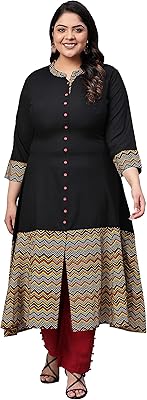 Kurta trapeze printed in radiation and large cotton batiste for women.. DIAYTAR NIGERIA combines extensive product options with budget-friendly prices, delivered in 5-8 days.
