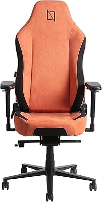 Apex game chair, mild and comfortable superior quality fabric game chair with memory foam cushions, magnetic headrest and integrated lumbar support for Navodesk (size M, Red Coral).. Your one-click solution to affordable shopping, DIAYTAR NIGERIA delivers quality products nationwide.