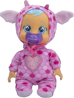 Cry Babies Tiny Cuddles Bruni Baby Doll - 9 -inch baby doll, crying real tears, pink and blue.. Shop with confidence at DIAYTAR NIGERIA, enjoying competitive prices and delivery within 8 days.