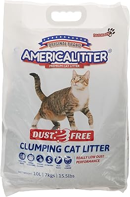 Cat litter without America dust, 7 kg/10 liters, gray, clamricadf.. Shop smarter with DIAYTAR NIGERIA's vast product range and budget-friendly delivery within the week.